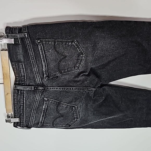 Levi's 711 dark gray 27x32 skinny jeans - Picture 4 of 8